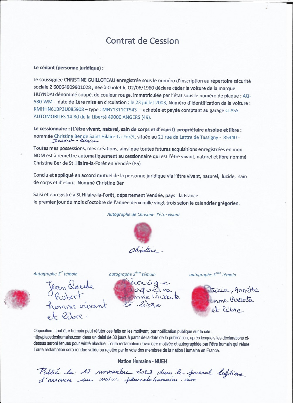 contratcession Christine GUILLOTEAU
