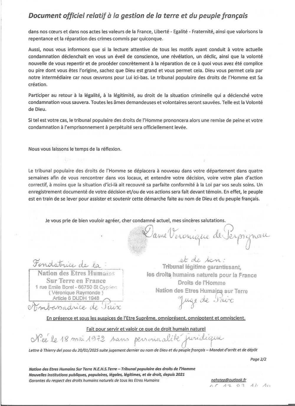 20240124 preuve rception thierry del poso prtendu maire saint cyprien 66 page2