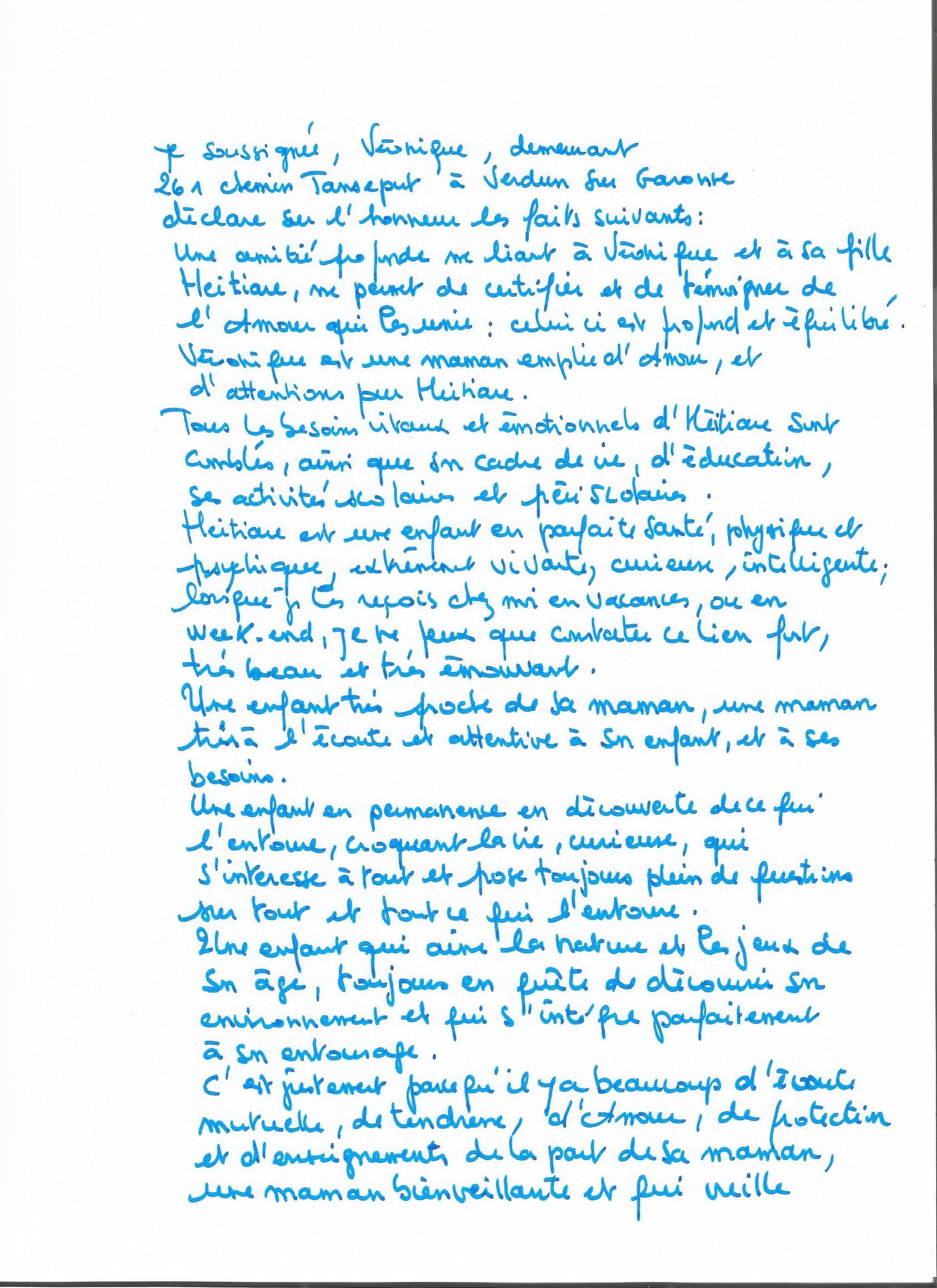 20240614 lettre sur lhonneur veronique paquin heitiare page1
