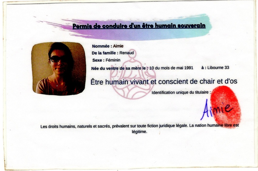 permis de conduire tre humain001 Aimie Renaud